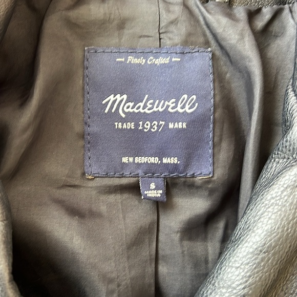 Madewell - Ultimate Leather Motorcycle Jacket - Picture 8 of 9